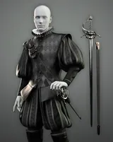 dForce Renaissance Baldric with Sword for G8M, G8F and G9