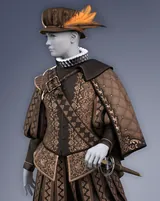 dForce Renaissance Cloak for G8M, G8F and G9