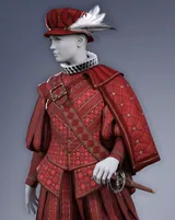 dForce Renaissance Cloak for G8M, G8F and G9