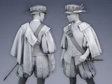 dForce Renaissance Cloak for G8M, G8F and G9