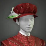 Renaissance Hat and Simple Parting Hair for G8M, G8F and G9